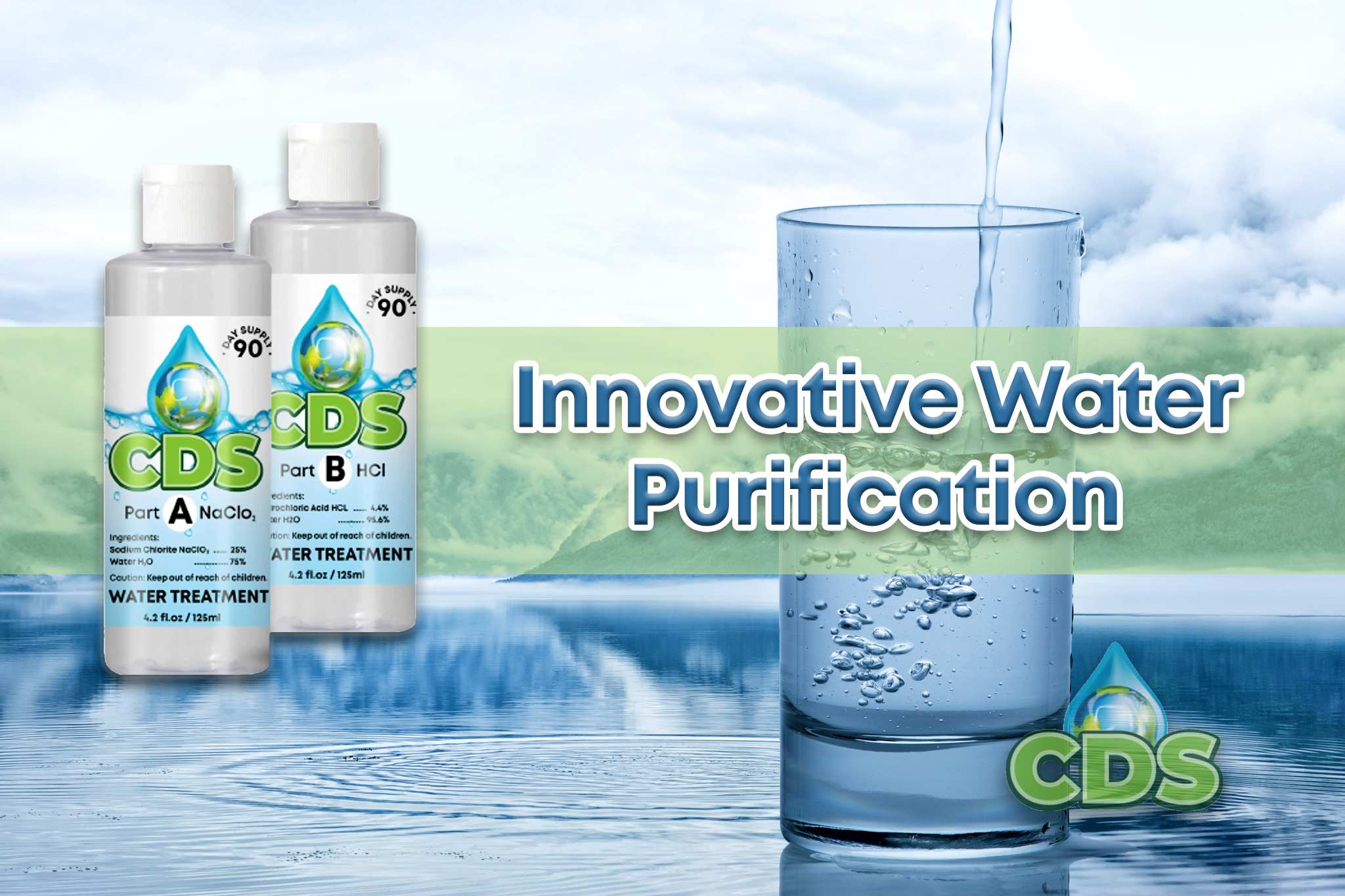 Chlorine Dioxide innovative water purification.
