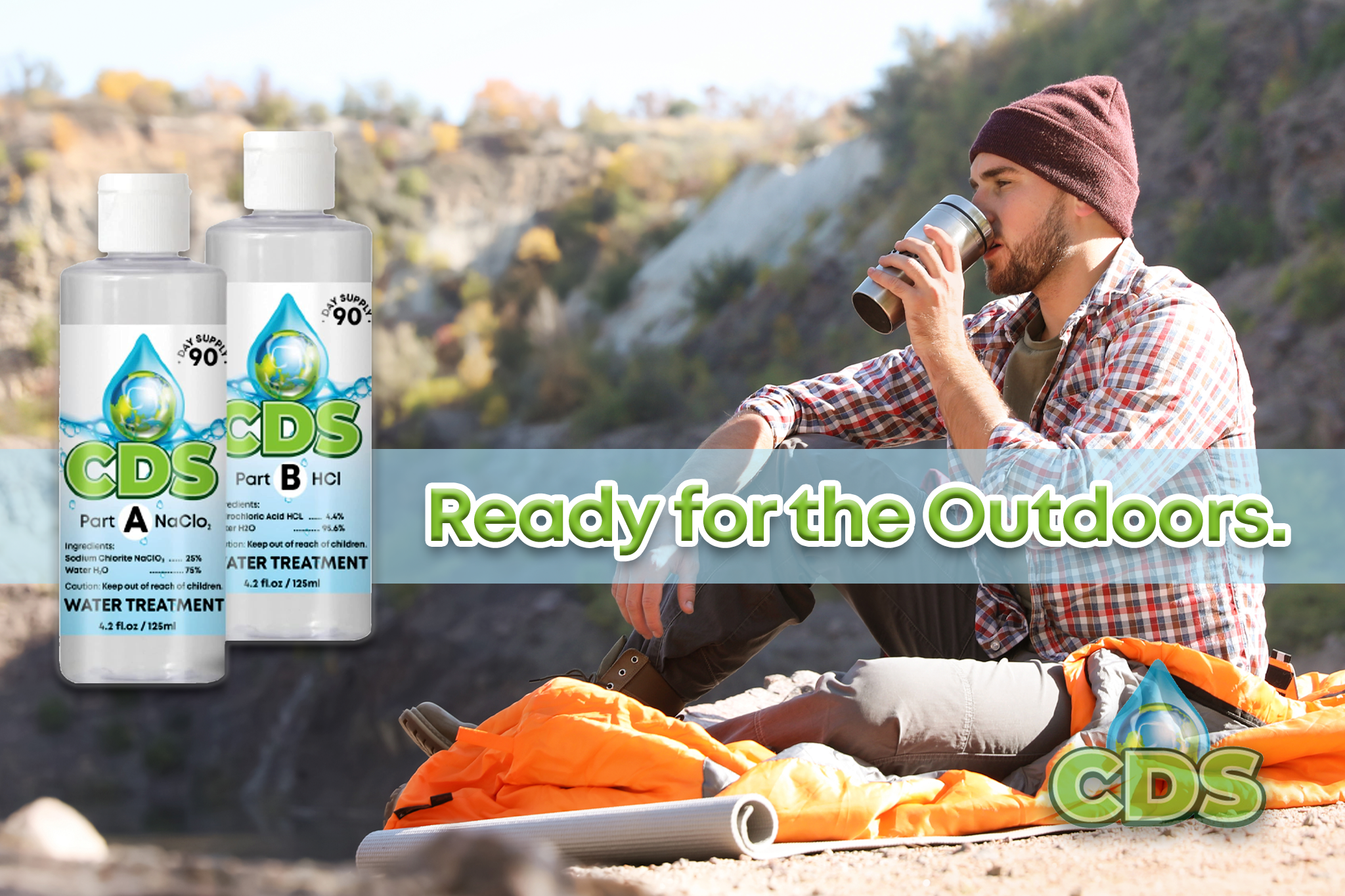Use Chlorine Dioxide Kit Outdoors.